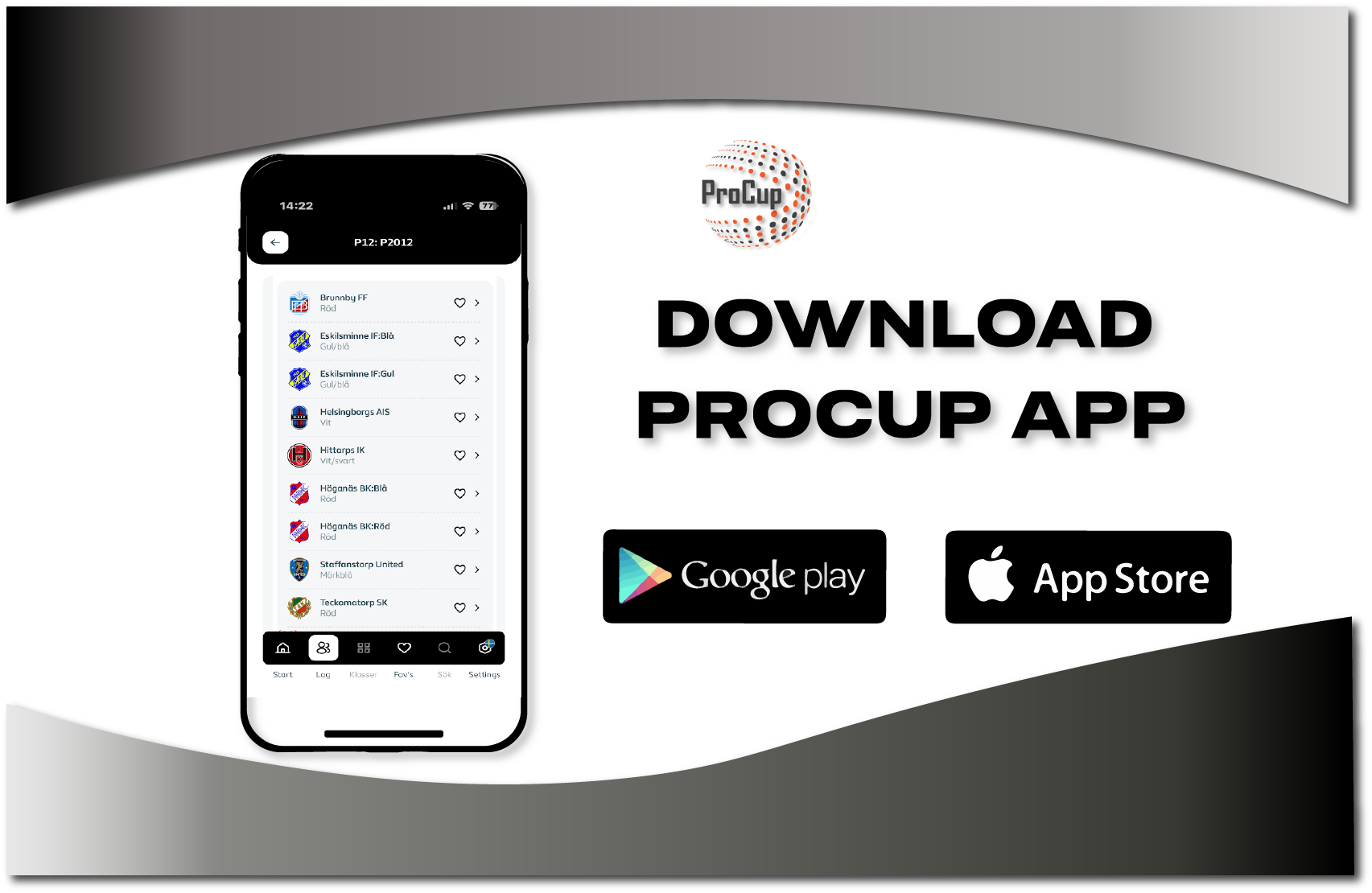 Ladda ned ProCup App